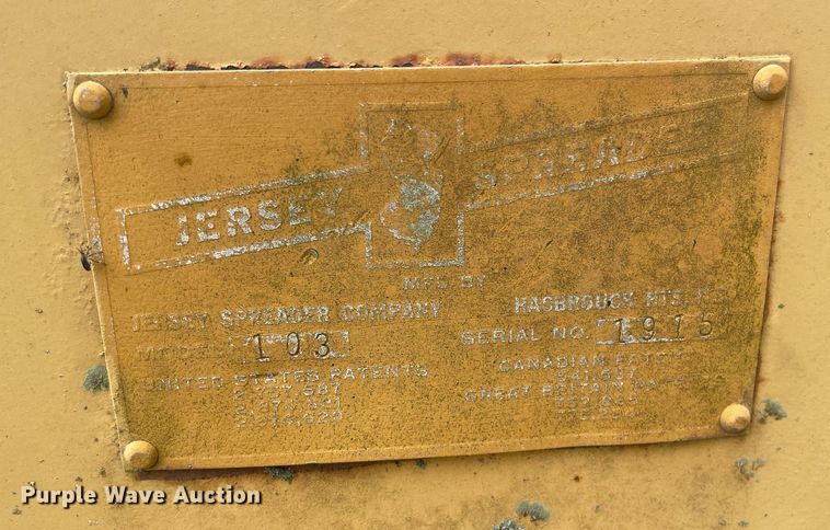 image for item JE9394 Jersey Spreader 103  rock spreader