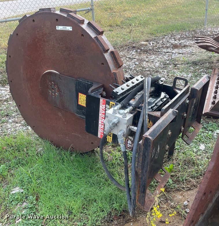 image for item JE9408 MBW P48  skid steer trench compactor