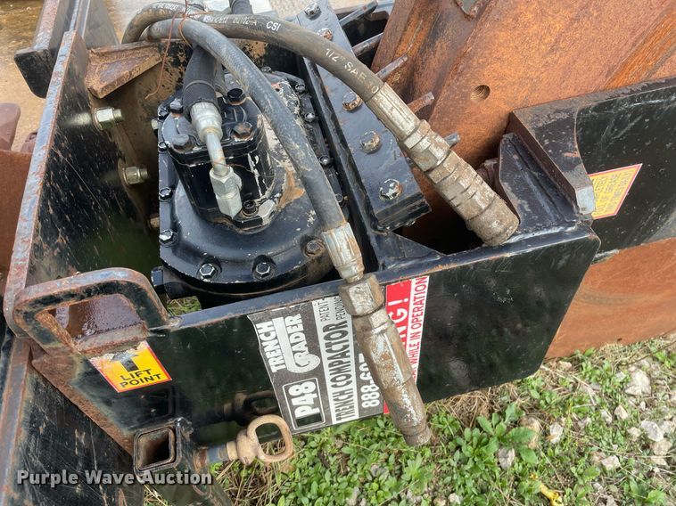 image for item JE9408 MBW P48  skid steer trench compactor