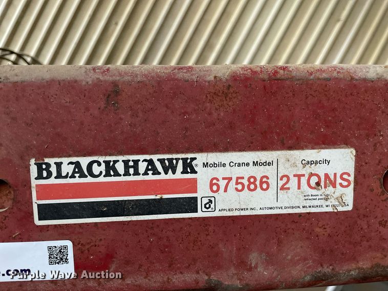 image for item JE9411 Blackhawk 67586  engine hoist