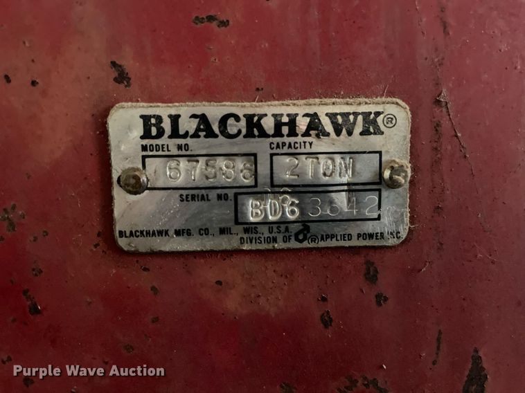 image for item JE9411 Blackhawk 67586  engine hoist