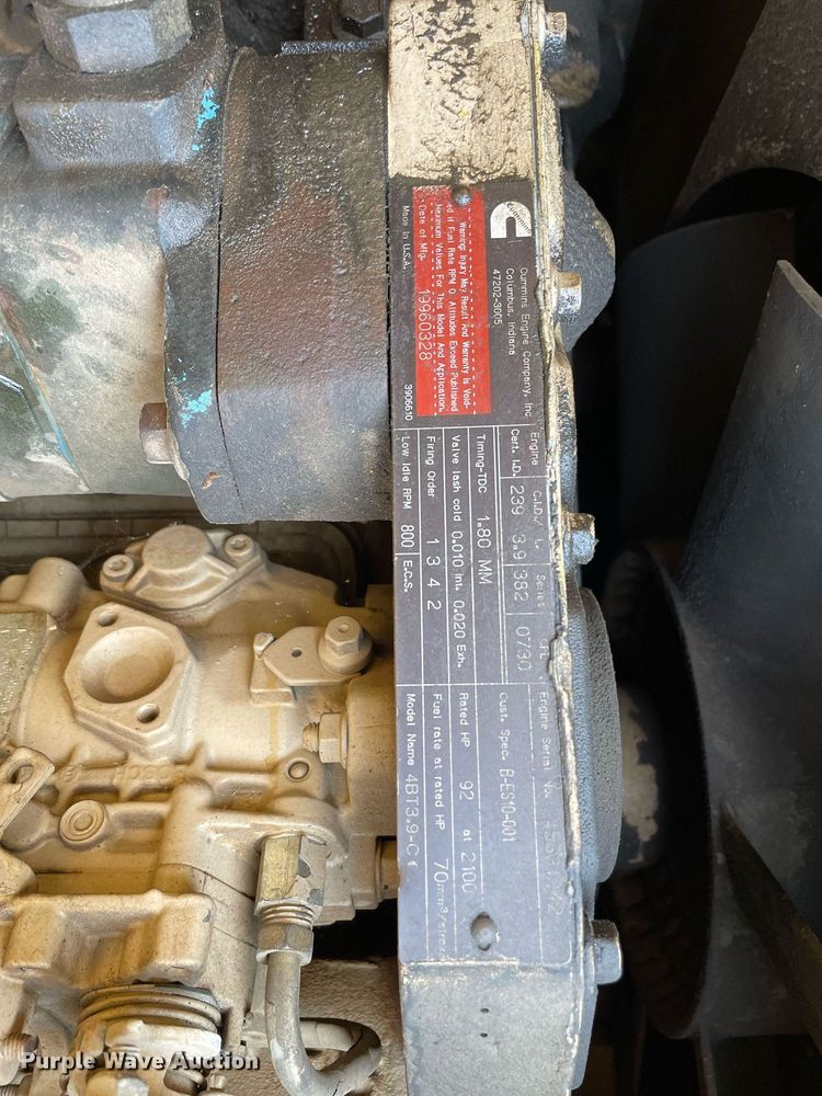 image for item JE9424 1996 Gomaco GT3600  slipform paver