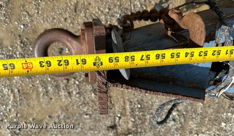 image for item JE9425 1992 Blair Trailers  equipment trailer