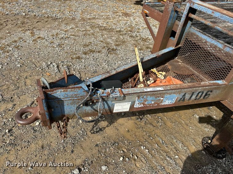 image for item JE9425 1992 Blair Trailers  equipment trailer