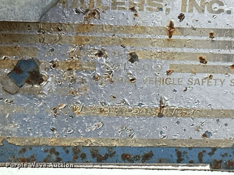 image for item JE9425 1992 Blair Trailers  equipment trailer