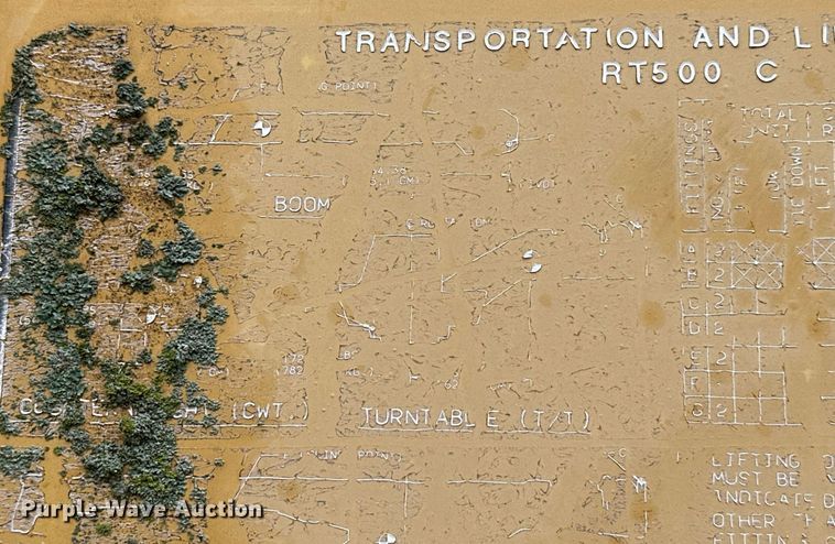 image for item JE9426 1990 Grove RT528C  crane