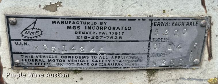 image for item JE9436 MGS Inc.  pump