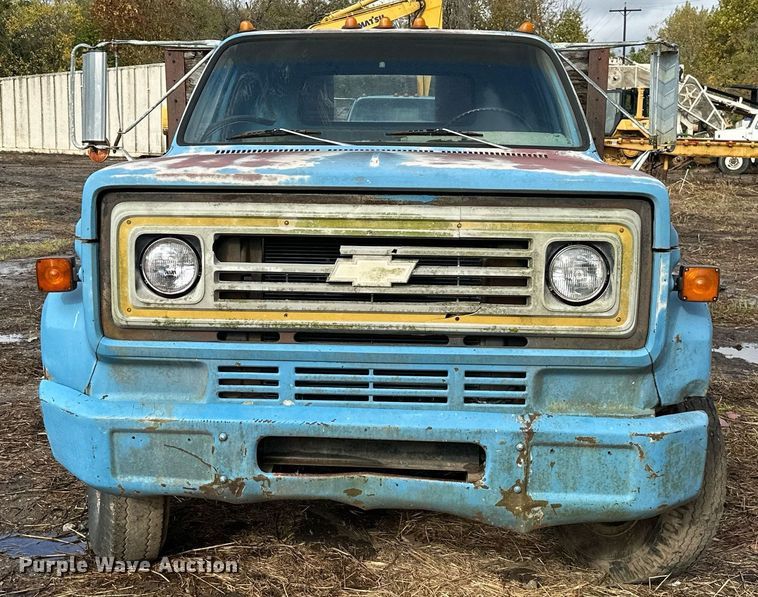 image for item JE9439 1979 Chevrolet C60  flatbed truck