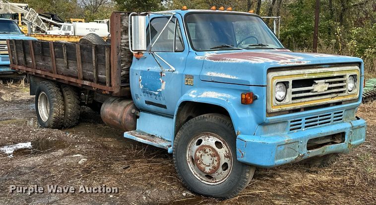 image for item JE9439 1979 Chevrolet C60  flatbed truck