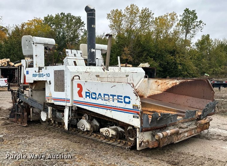 image for item JE9465 1996 Roadtec RP185-10  paver