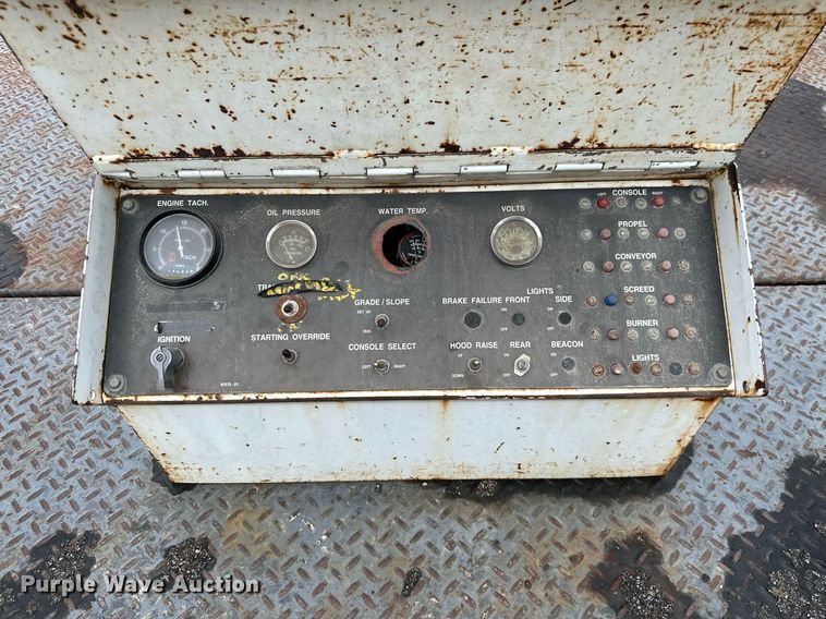 image for item JE9465 1996 Roadtec RP185-10  paver