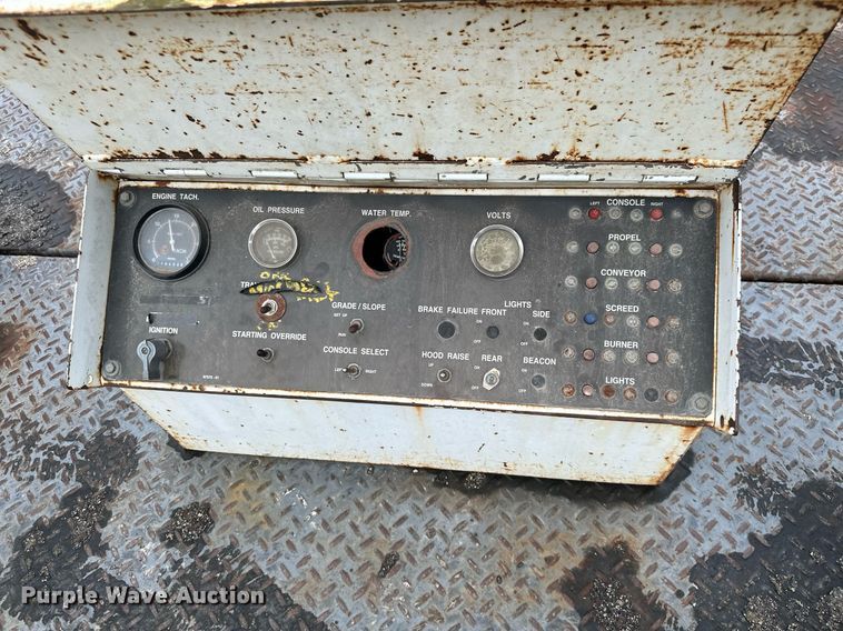 image for item JE9465 1996 Roadtec RP185-10  paver