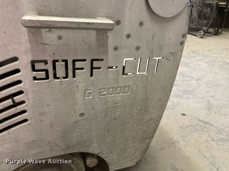 image for item JE9483 (2) Soff-Cut G2000 concrete saws