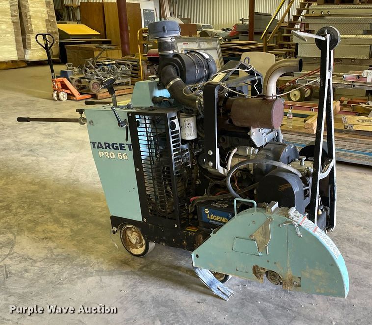 image for item JE9485 2004 Target Pro 66  concrete saw