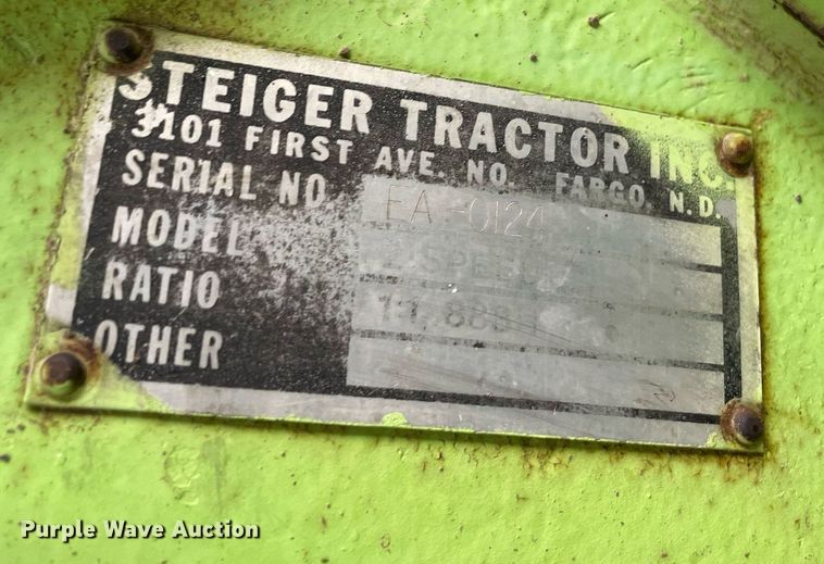image for item JE9486 Steiger Bearcat ST225  4WD tractor