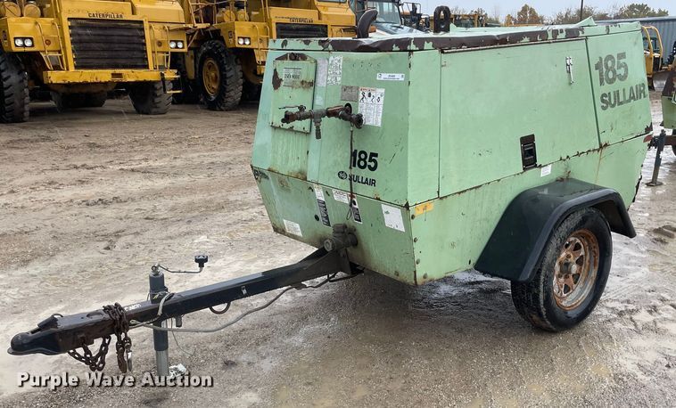 image for item JE9488 2000 Sullair 185  air compressor