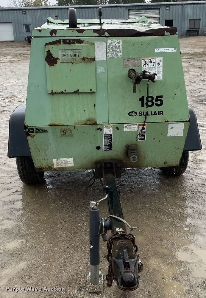 image for item JE9488 2000 Sullair 185  air compressor