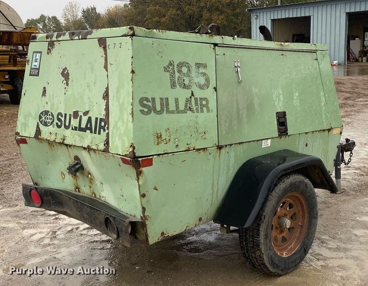 image for item JE9488 2000 Sullair 185  air compressor