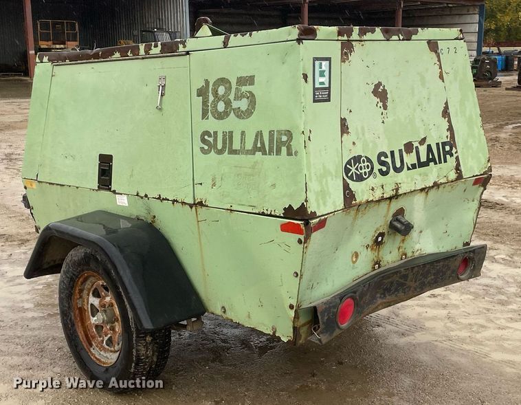 image for item JE9488 2000 Sullair 185  air compressor