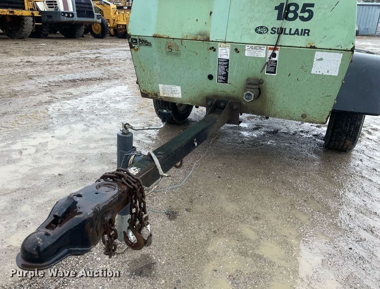 image for item JE9488 2000 Sullair 185  air compressor