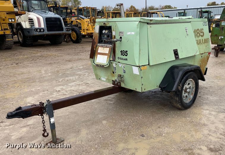 image for item JE9490 Sullair 185  air compressor