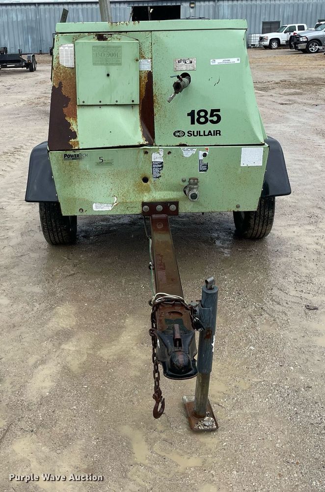 image for item JE9490 Sullair 185  air compressor