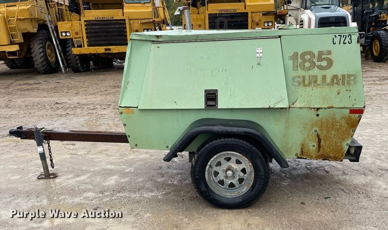 image for item JE9490 Sullair 185  air compressor