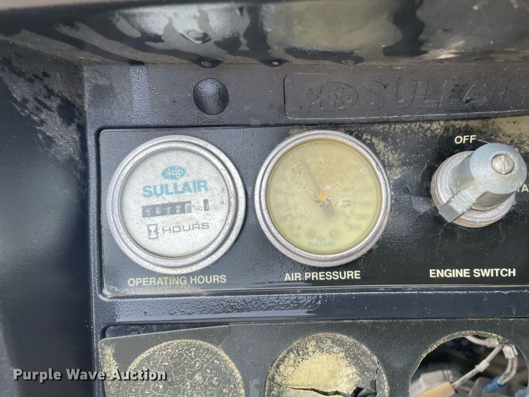 image for item JE9490 Sullair 185  air compressor