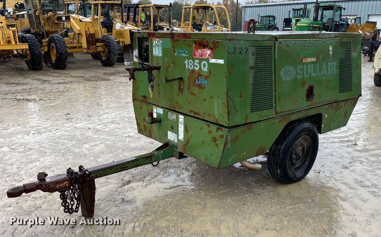 image for item JE9491 Sullair 185Q  air compressor