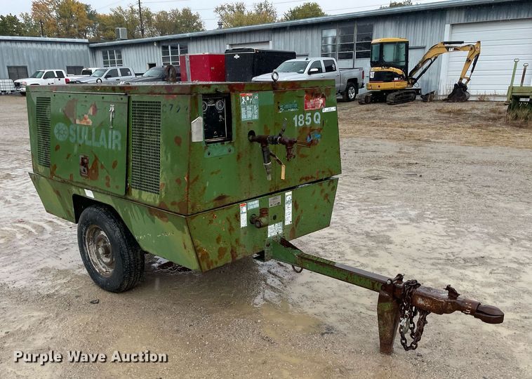 image for item JE9491 Sullair 185Q  air compressor