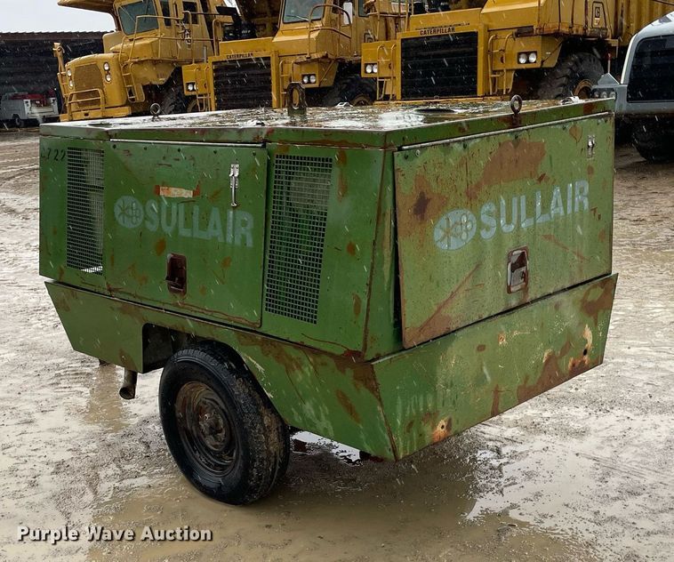 image for item JE9491 Sullair 185Q  air compressor