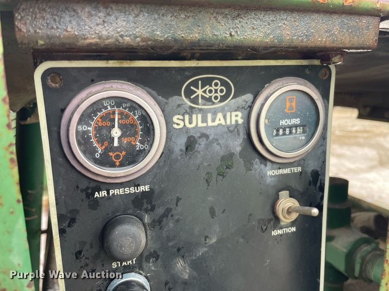 image for item JE9491 Sullair 185Q  air compressor