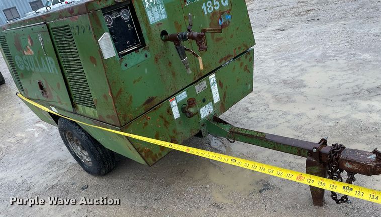 image for item JE9491 Sullair 185Q  air compressor