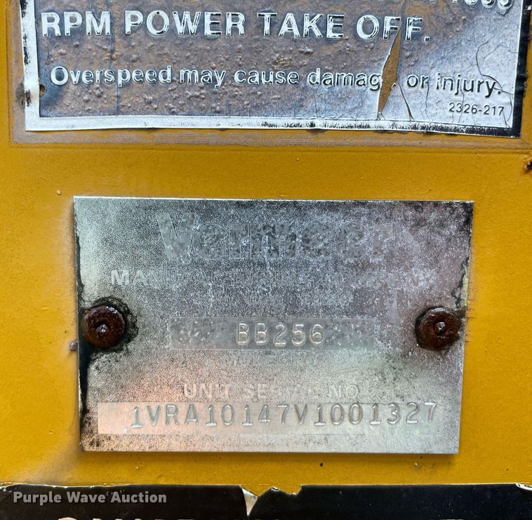 image for item NX9974 Vermeer BB256  bale processor