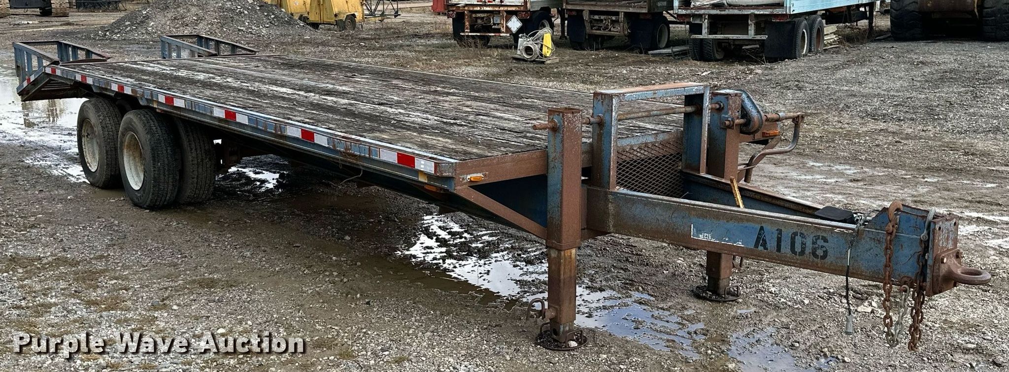 1992 Blair Trailers equipment trailer in Parsons, KS Item JE9425 for