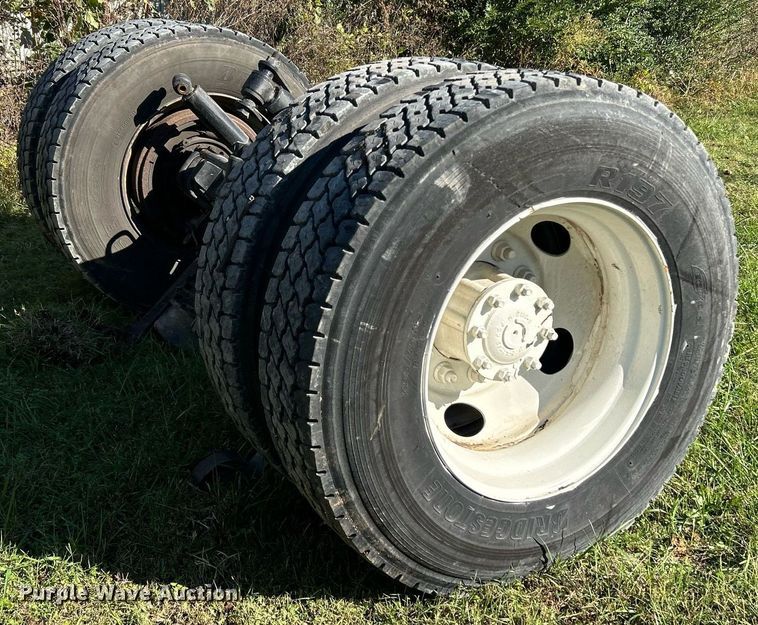 image for item DJ6439 Rear axle assembly