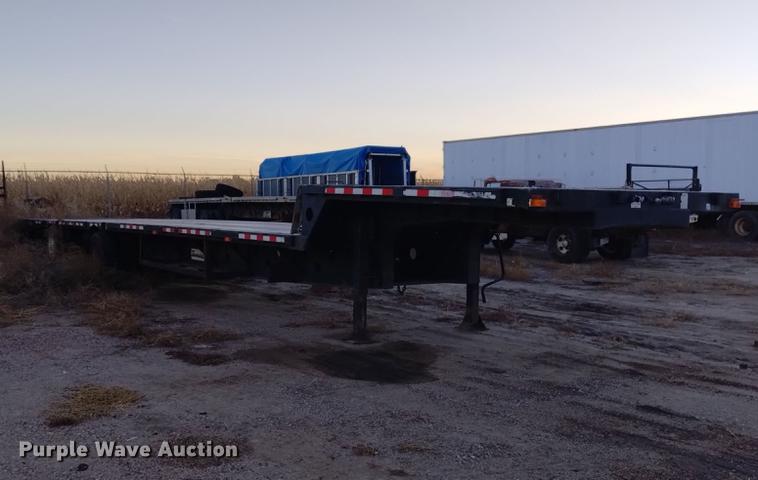 image for item DK8877 2003 Transcraft DTL-2100  drop deck equipment trailer