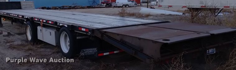 image for item DK8877 2003 Transcraft DTL-2100  drop deck equipment trailer