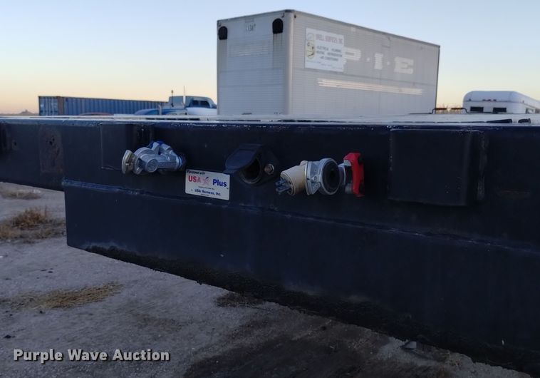 image for item DK8877 2003 Transcraft DTL-2100  drop deck equipment trailer