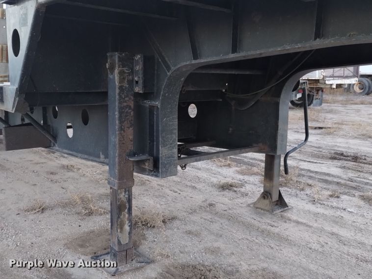 image for item DK8877 2003 Transcraft DTL-2100  drop deck equipment trailer