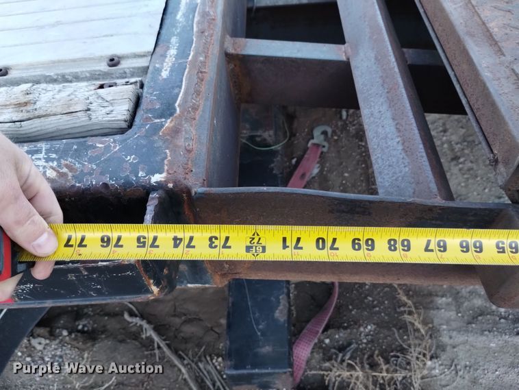 image for item DK8877 2003 Transcraft DTL-2100  drop deck equipment trailer