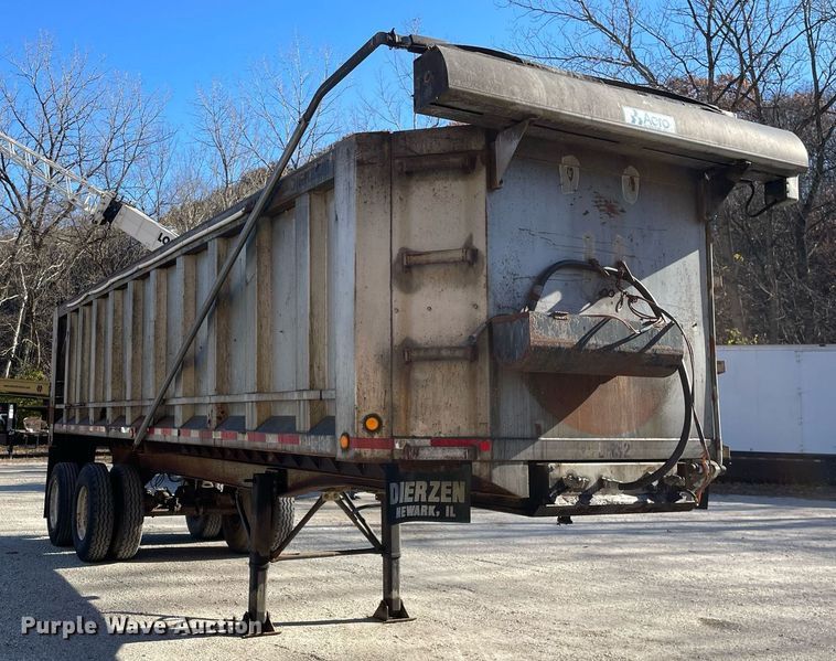 image for item DP0219 1999 Dierzen  end dump trailer