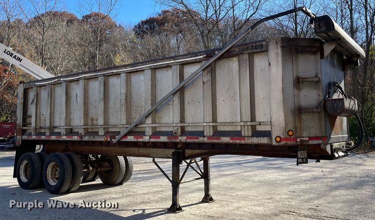 image for item DP0219 1999 Dierzen  end dump trailer