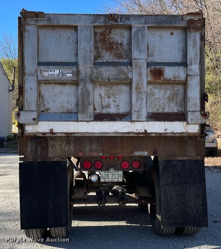 image for item DP0219 1999 Dierzen  end dump trailer