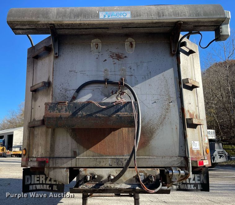 image for item DP0219 1999 Dierzen  end dump trailer
