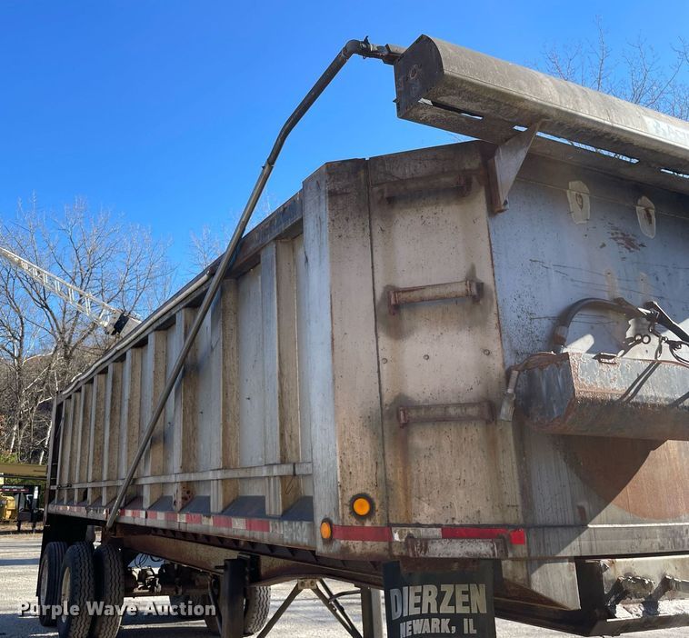 image for item DP0219 1999 Dierzen  end dump trailer