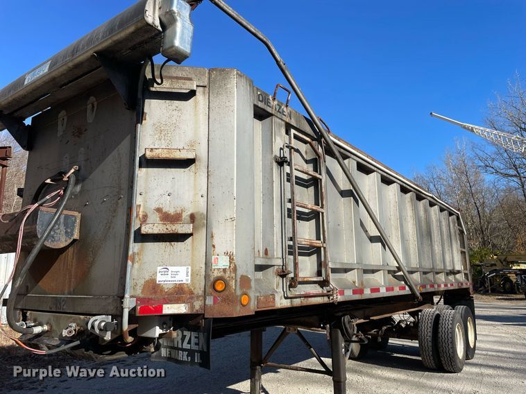 image for item DP0219 1999 Dierzen  end dump trailer