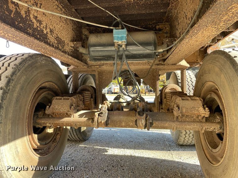 image for item DP0219 1999 Dierzen  end dump trailer