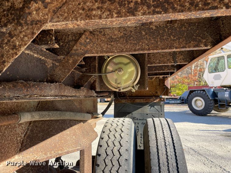 image for item DP0219 1999 Dierzen  end dump trailer