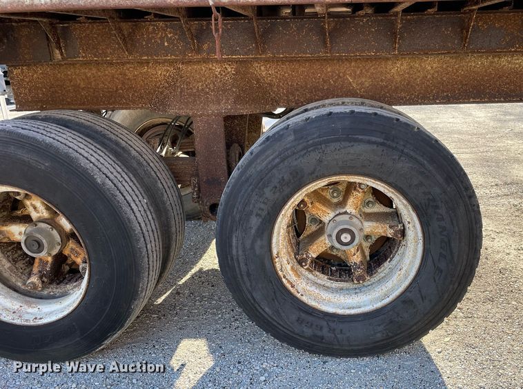 image for item DP0219 1999 Dierzen  end dump trailer